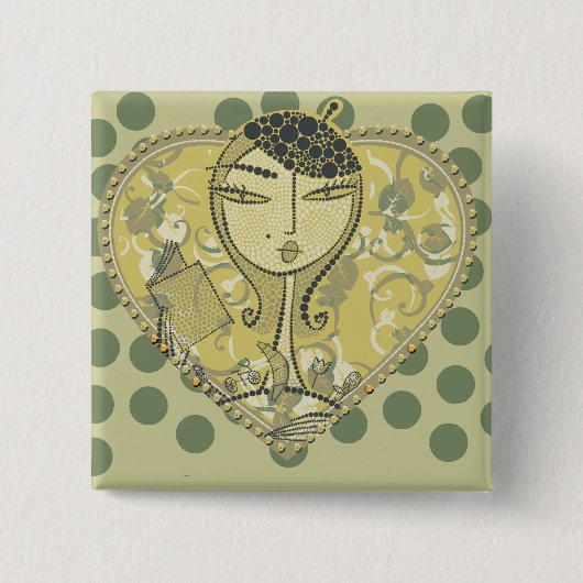 Lezen: De Mode Tshirts en cadeaus Vierkante Button 5,1 Cm (Voorkant)