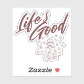 Lezen en Koffieboek Sticker (Vel)