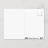 Lezen in de tuin, beroemd schilderen feestdagenkaart (Achterkant)