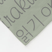 "LEZEN" in verschillende talen Blanket Fleece Deken (Hoek)
