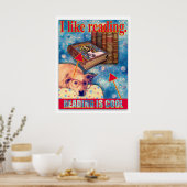 LEZEN IS COOL POSTER (Keuken)