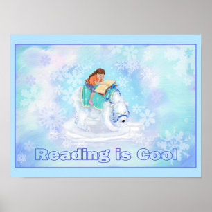 Lezen is cool poster
