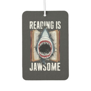 Lezen is een grappig boek lezen liefhebbers luchtverfrisser