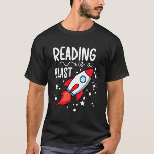 Lezen is een knal Leesspecialist T-shirt