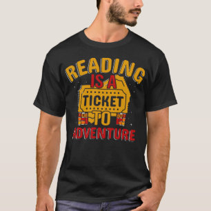 Lezen Is Een Ticket Naar Avontuur (2) T-shirt