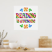 Lezen is Geweldige Poster (Keuken)