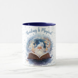 Lezen is Magisch Sneeuwvlok Design Mok