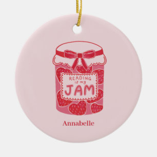 Lezen is mijn ding boek liefhebber keramisch ornament