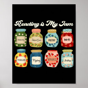 Lezen Is Mijn Favoriete Boek Liefhebber Docent Stu Poster
