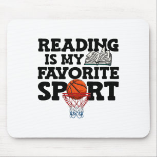 Lezen is mijn favoriete sportsketel Wereldboekenda Muismat