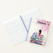 Lezen is mijn gelukkige plek - Notitieboek (Binnen)