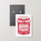 Lezen is mijn grote boekenliefhebber button (Voorkant / Achterkant)