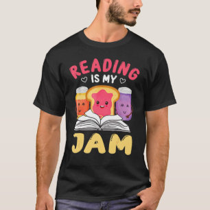 Lezen is mijn jam dat ik graag lees voor leraar bo t-shirt
