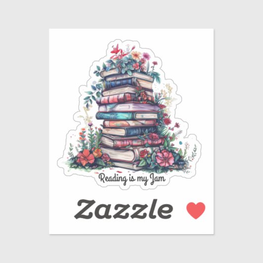 Lezen is mijn Jam Sticker (Vel)