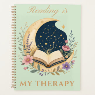 Lezen is mijn therapie Maan Planner