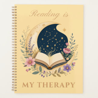Lezen is mijn therapie Maan Planner