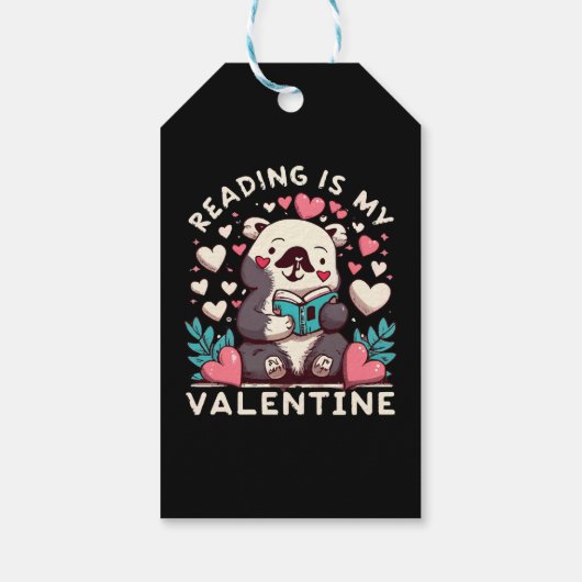 Lezen Is Mijn Valentijn Cadeaulabel (Achterkant)