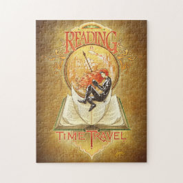 Lezen is tijdreizen legpuzzel