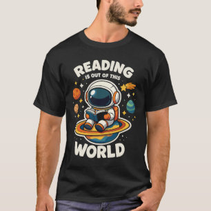 Lezen is uit deze wereld t-shirt