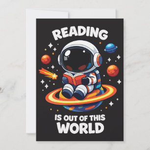 Lezen is uit een andere wereld kaart