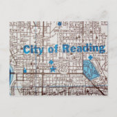 Lezen,  kaart PA (Voorkant)