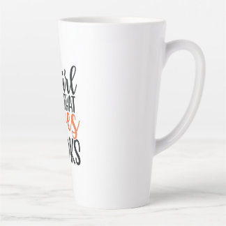 Lezen Kunst Gewoon Een Meisje Dat Van Boeken Houdt Latte Mok
