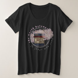 Lezen, Lezen Liefhebbers, Bibliothecaris Boek Club Grote Maat T-shirt