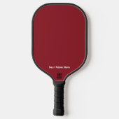 Lezen, Massachusetts Pickleball Paddle (Achterkant)