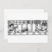 Lezen met Dolly Briefkaart (Voorkant / Achterkant)