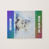 "LEZEN MET ME" RAINBOW PUZZZLE PERSONALIZED LEGPUZZEL (Horizontaal)