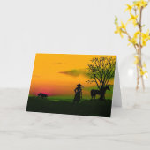 "Lezen om te werken" ~ Border Collie Notecard Kaart (Gele Bloem)