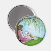 Lezen onder de moerasmagneet magneet (Voorkant / Achterkant)