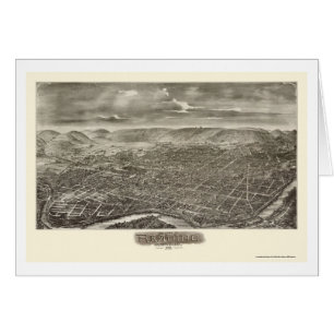 Lezen, PA Panorama Map - 1898