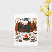 Lezen Retreat Geest Lees Meer Boeken Grappige Hall Kaart (Gele Bloem)