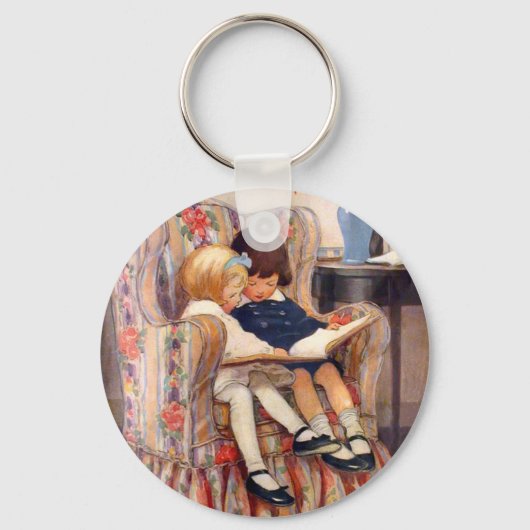Lezen samen sleutelhanger (Voorkant)