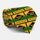 Lezen spoorwegen, bijenbaandienst stropdas (Opgerold)