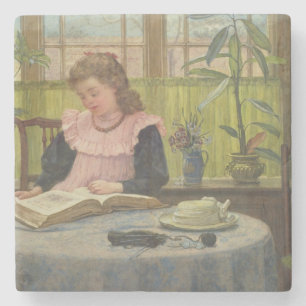 Lezen Stenen Onderzetter
