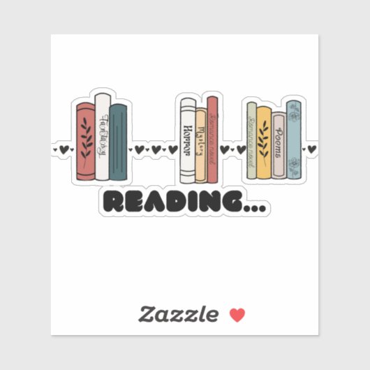 Lezen... Sticker (Vel)