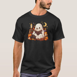 Lezen tot na mijn bedtijd Schattig spook Boek Lief T-shirt