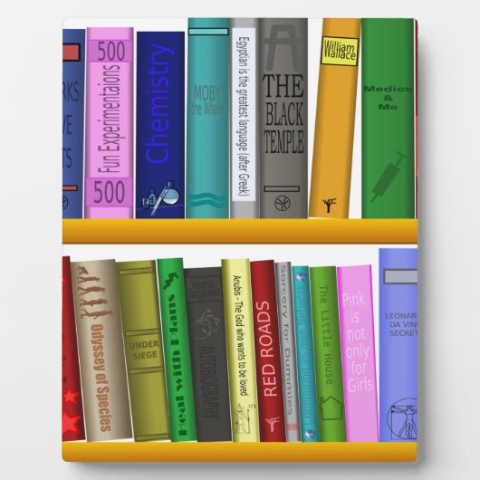 lezen van boekenbibliotheek fotoplaat (Voorkant)