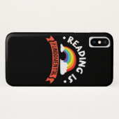 lezen van boekliefhebbers is fundamenteel Case-Mate iPhone case (Achterkant (horizontaal))