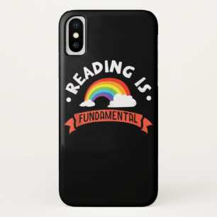 lezen van boekliefhebbers is fundamenteel iPhone x hoesje
