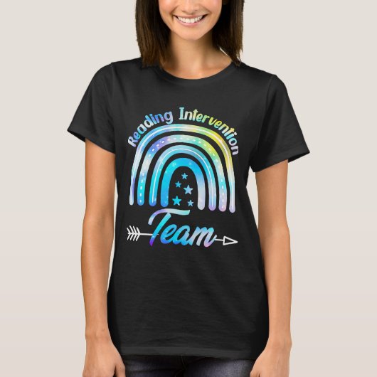 Lezen van het interventieteam Wetenschap van het l T-shirt (Voorkant)