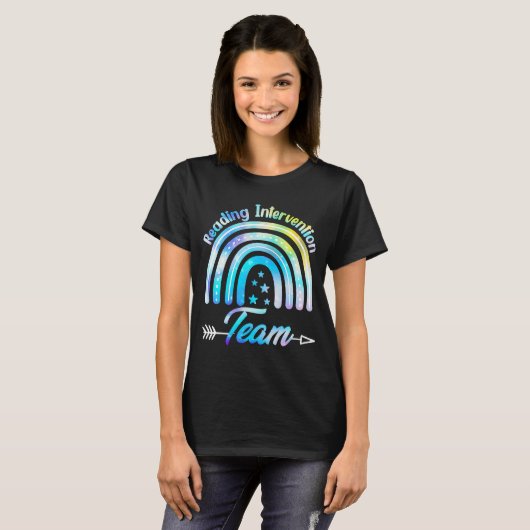 Lezen van het interventieteam Wetenschap van het l T-shirt (Voorkant volledig)