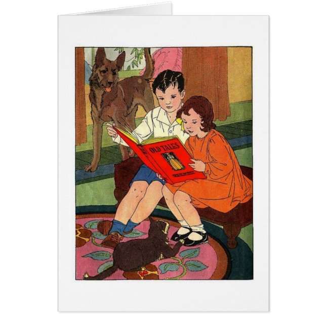 Lezen van kinderen, (Voorkant)