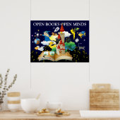 Lezen van leraren - Poster van alfabetisering - SR (Keuken)