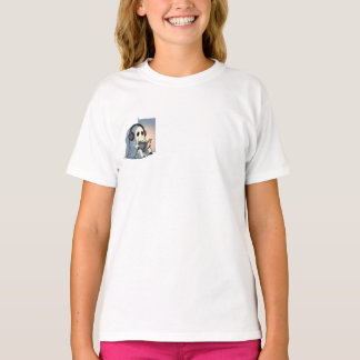 Lezende Spook Koptelefoon Kinderen T-shirt