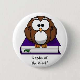 Lezer van de week! Knoop Ronde Button 5,7 Cm