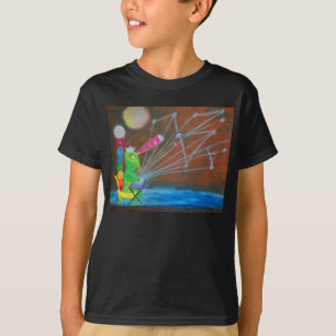 Lezer van het T-shirt met sterren