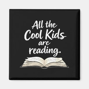 Lezers inspiratie de coole kids lezen magneet